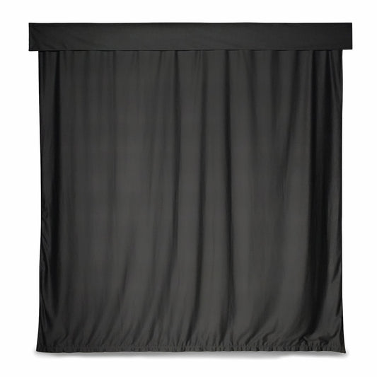 Carl's Place Golf Simulator Curtains, Black