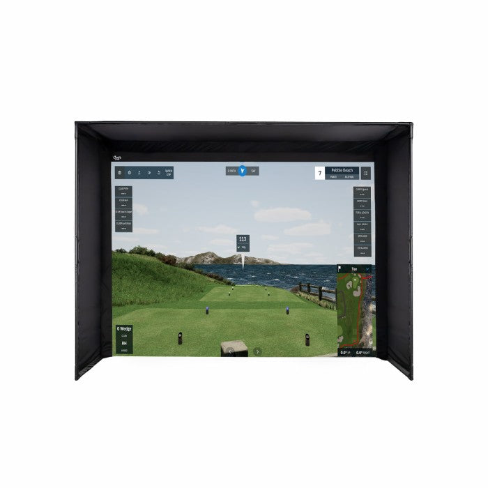 Carl's Place Golf Simulator Enclosure Kit & Impact Screen for Home Golf - COMPLETE KIT