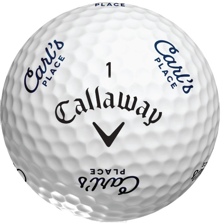 Carl's Callaway Chrome Soft Golf Balls, Sleeve